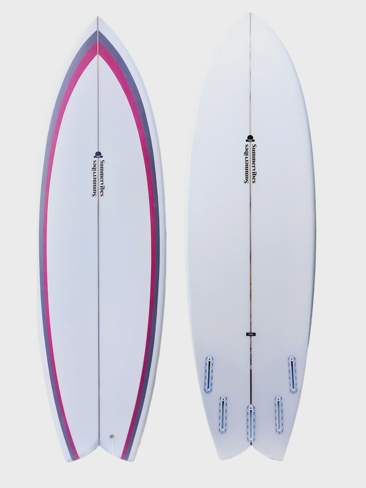 Summer Vibes Fish Surfboard