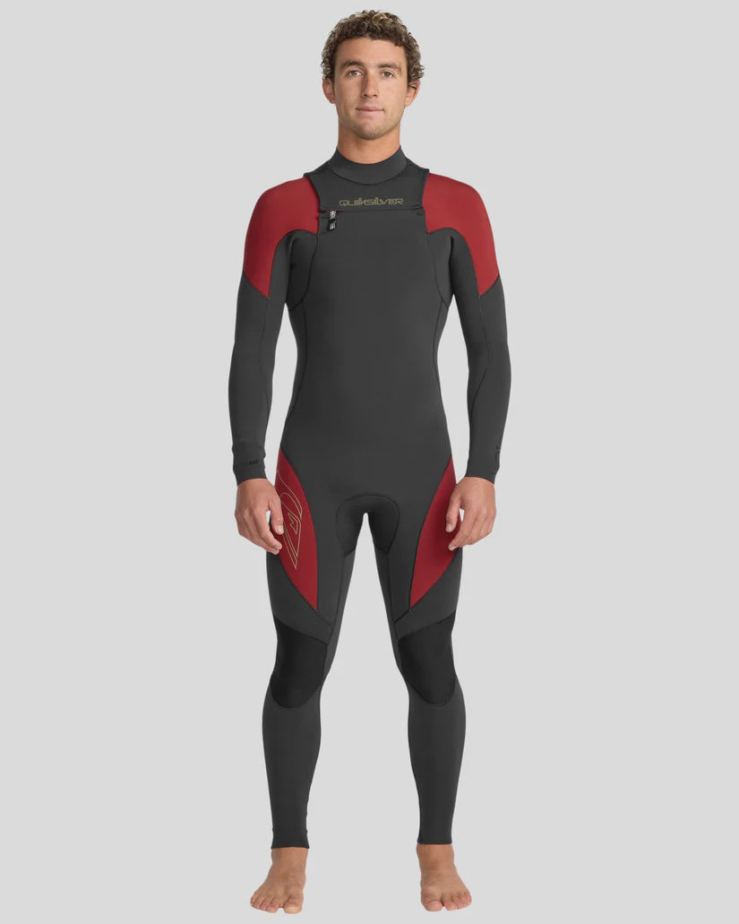 Quiksilver Mens 3/2mm Mercury Chest Zip Wetsuit