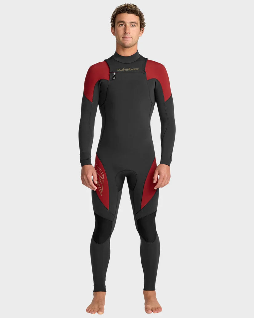 Quiksilver Mens 3/2mm Mercury Chest Zip Wetsuit