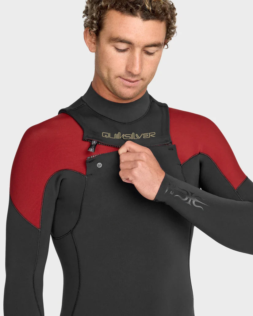 Quiksilver Mens 3/2mm Mercury Chest Zip Wetsuit