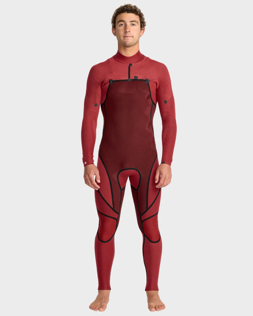 Quiksilver Mens 3/2mm Mercury Chest Zip Wetsuit