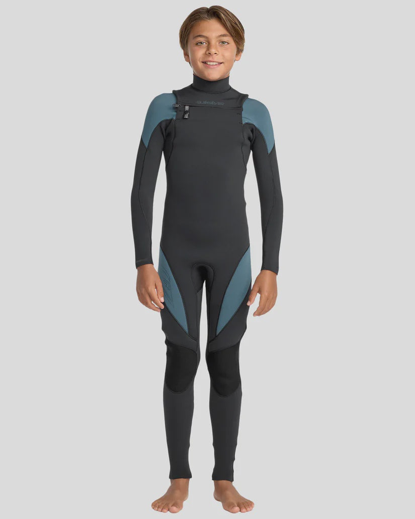 Quiksilver Boys 8-16 3/2mm Mercury Chest Zip Wetsuit