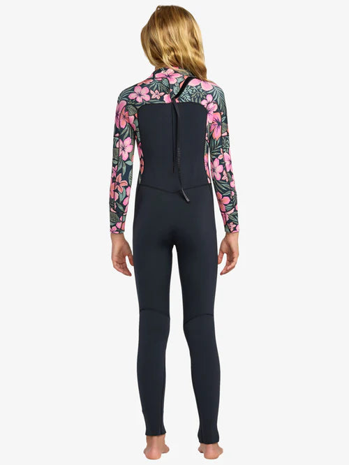 Roxy Girls 2-16 3/2mm Swell Natural Backzip Wetsuit