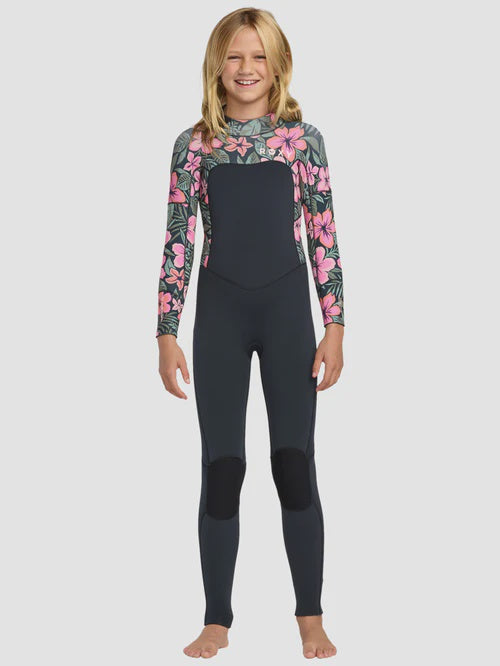 Roxy Girls 2-16 3/2mm Swell Natural Backzip Wetsuit