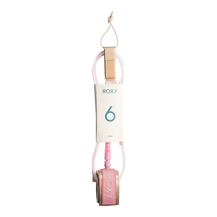 ROXY FIJI 6FT SURFBOARD LEASH - PINK
