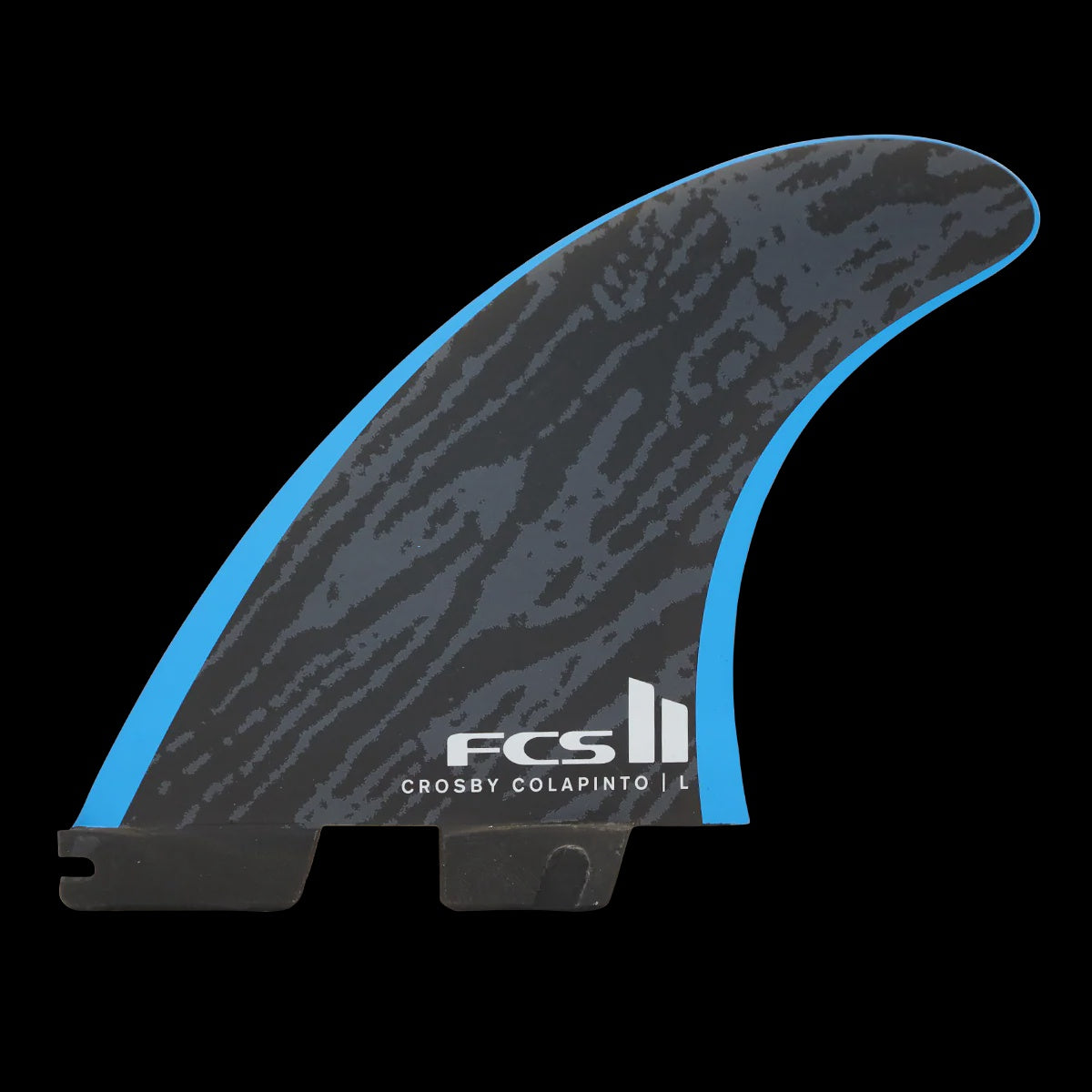 FCS Crosby Colapinto PC Tri Fins Black/Blue