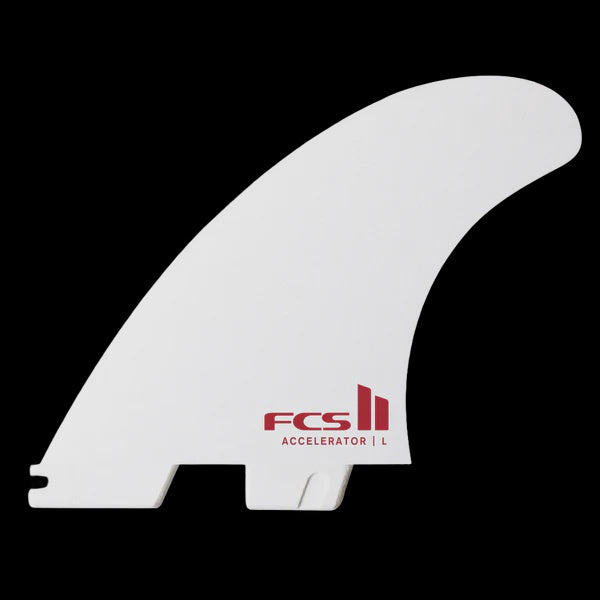 FCS ACCELERATOR WHITE SERIES FINS