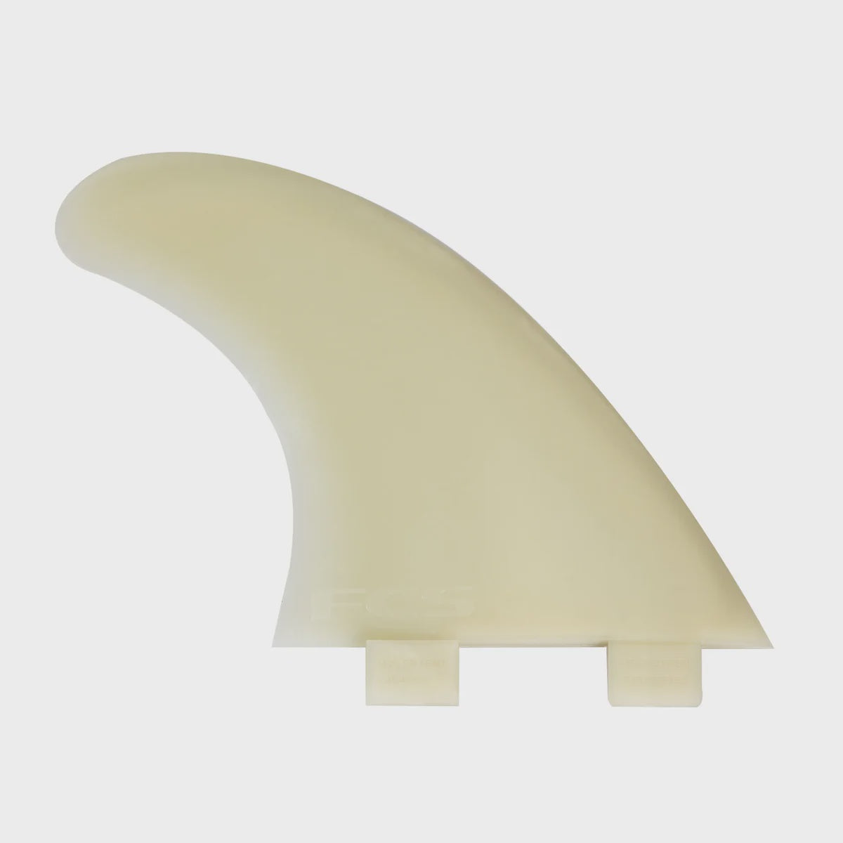 FCS Natural Glass Flex Tri Fin Set