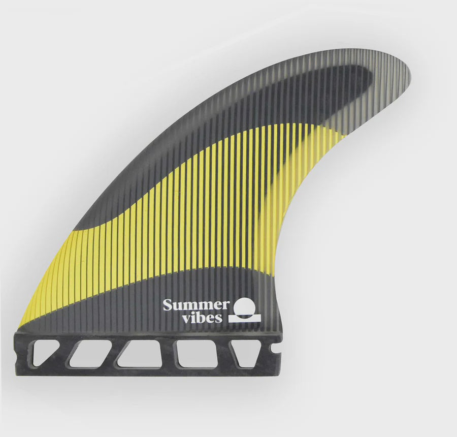 Summer vibes Power Thruster 3-Fin Set Medium FuturCompatible