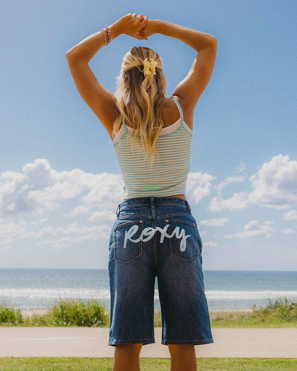 Womens Backslider Denim Shorts