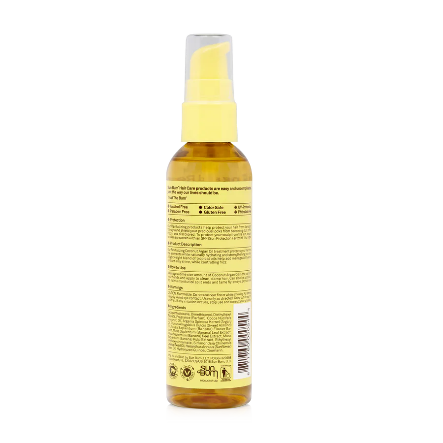 Sun Bum Coconut Argan Oil