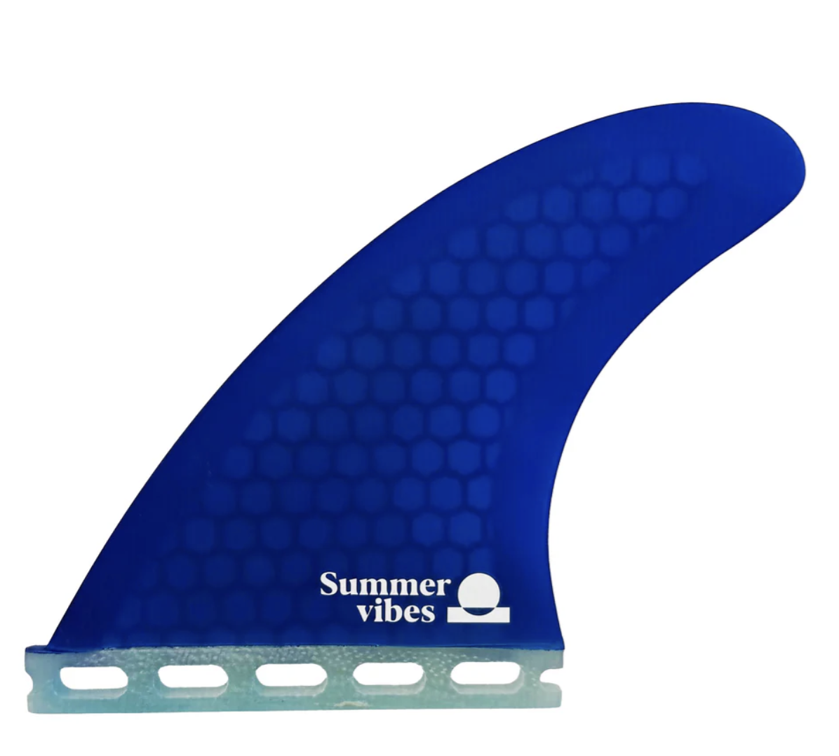 Summer Vibes Power Thruster 3-Fin Set Medium Future Compatible – Blue