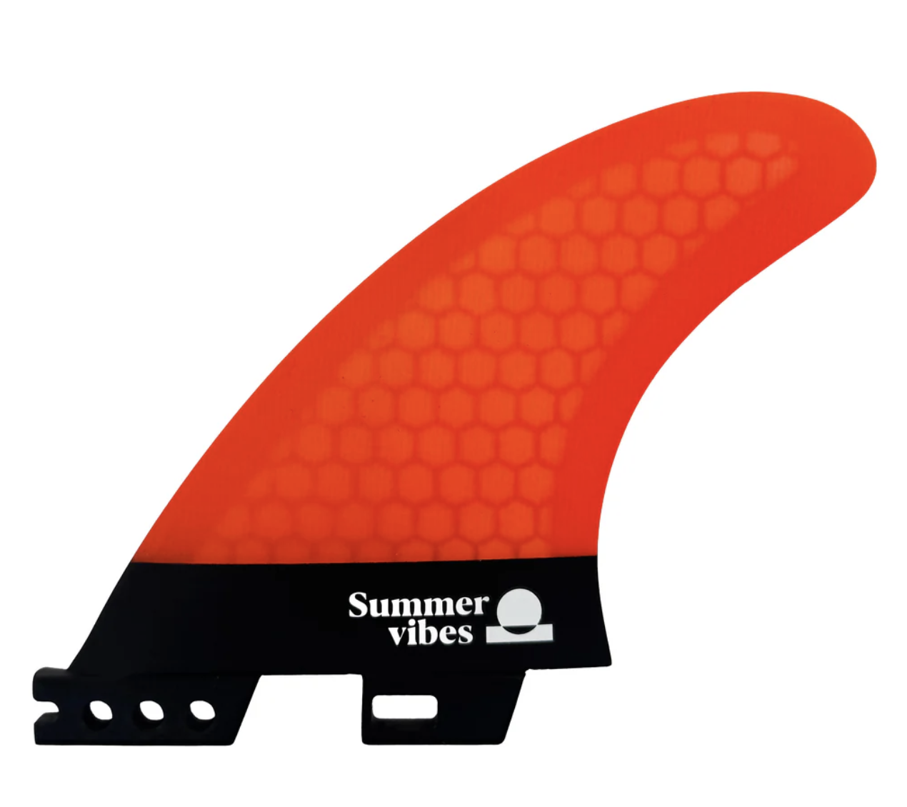 Summer Vibes Power Thruster 3-Fin Set Medium FCSii Compatible Orange