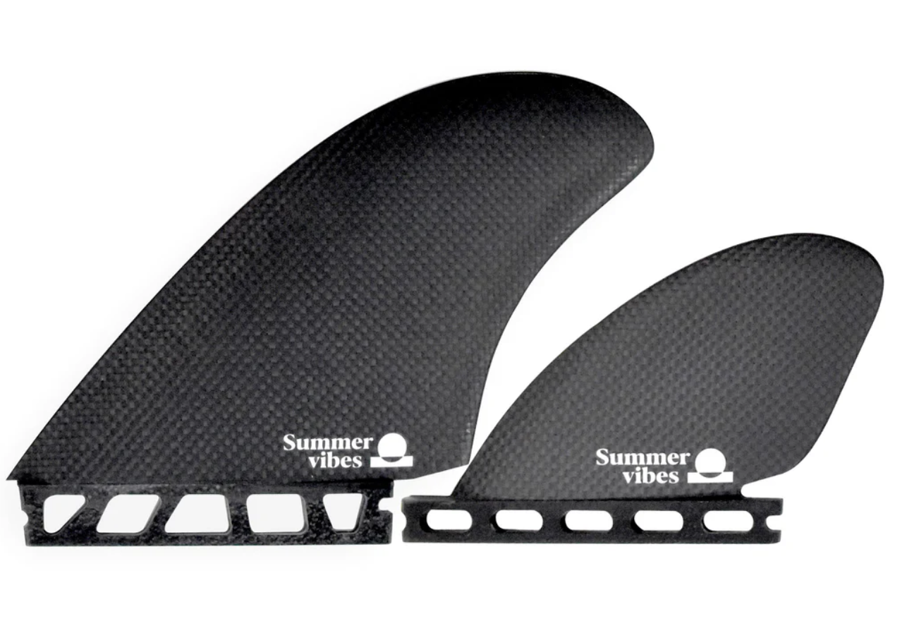 Summer vibes Quad Keel 4-Fin Set Future Compatible – FG Carbon
