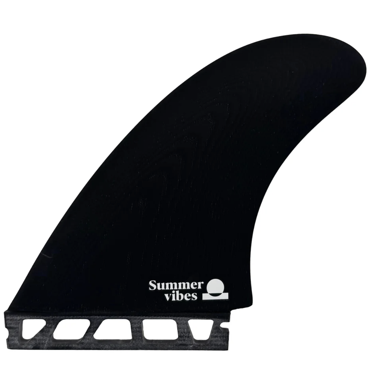 Summer vibes T1 Twin Fin Set Future Compat – Upright Honeycomb Fibreglass. Black