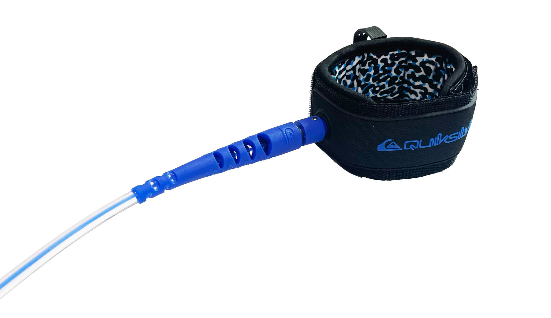 QUIKSILVER UNION 6FT SURFBOARD LEASH / LEGROPE - BLUE