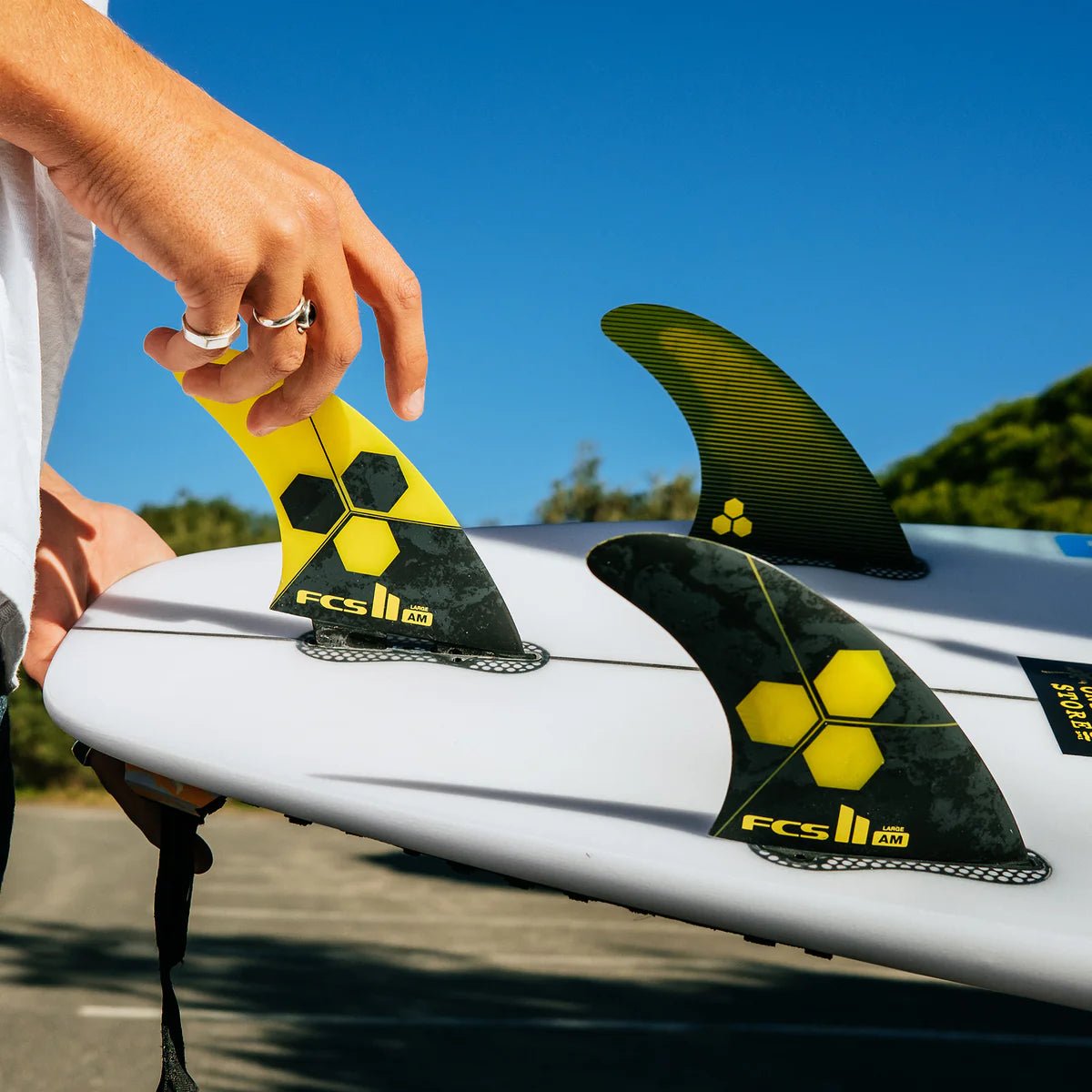 FCS 11 AL MERRICK TRI FIN SET - Pines Surfing Academy