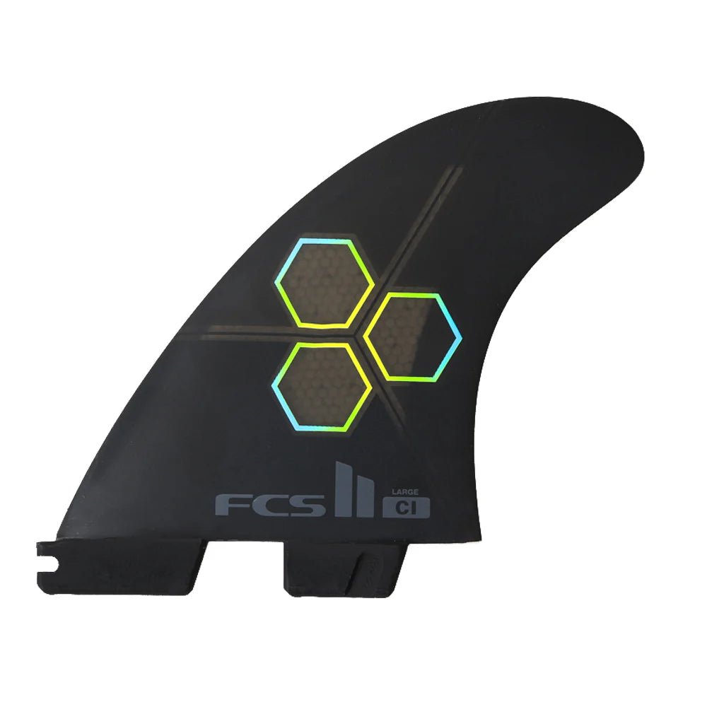 FCS 11 CI UPRIGHT TRI FIN SET - LONGBOARDS - Pines Surfing Academy