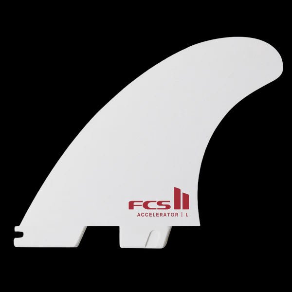 FCS ACCELERATOR WHITE SERIES FINS - Pines Surfing Academy