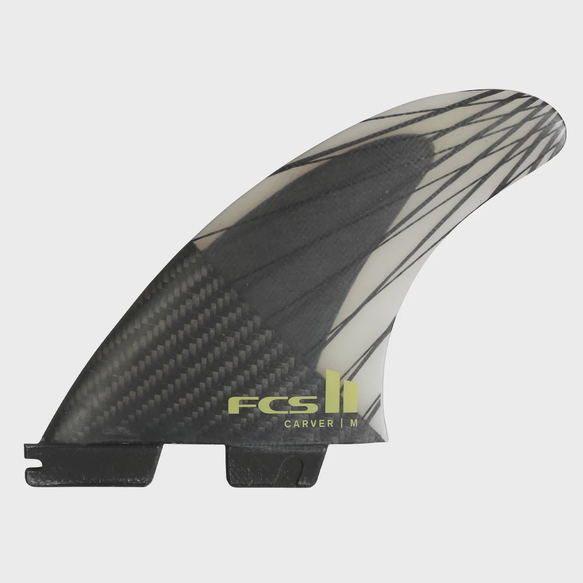 FCS II Carver PC Carbon Eucalyptus Tri Fin Set - Pines Surfing Academy