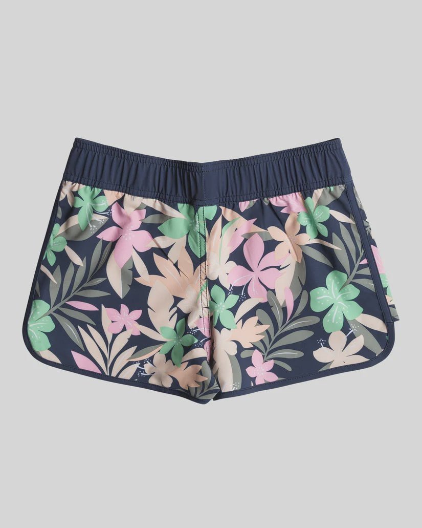 Girls Good Waves Only Swim Shorts - General - Pines Surfing Academy