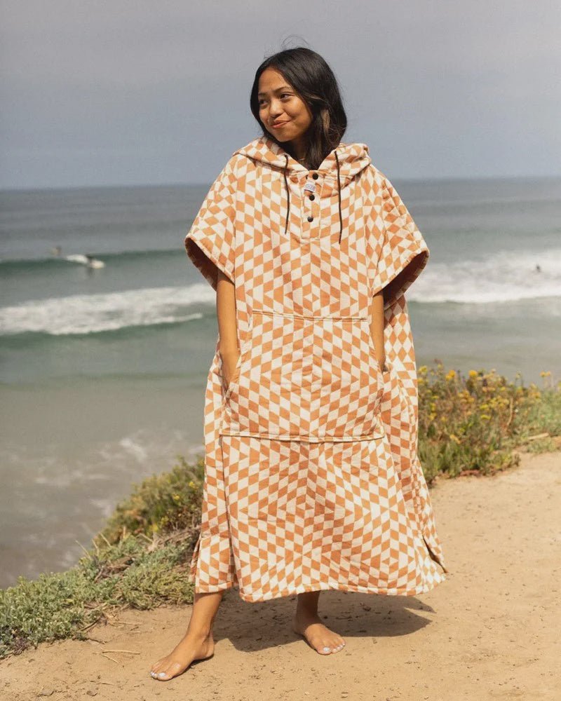 LEUS Pro Poncho Terracotta - LARGE - Pines Surfing Academy