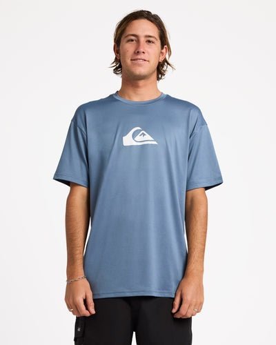 Mens Solid Streak Surf Shirt - Pines Surfing Academy