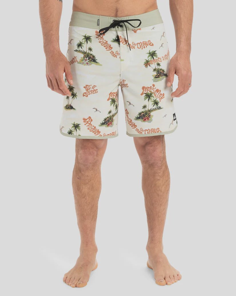 Mens Surfsilk Scallop 18" Boardshorts - Pines Surfing Academy