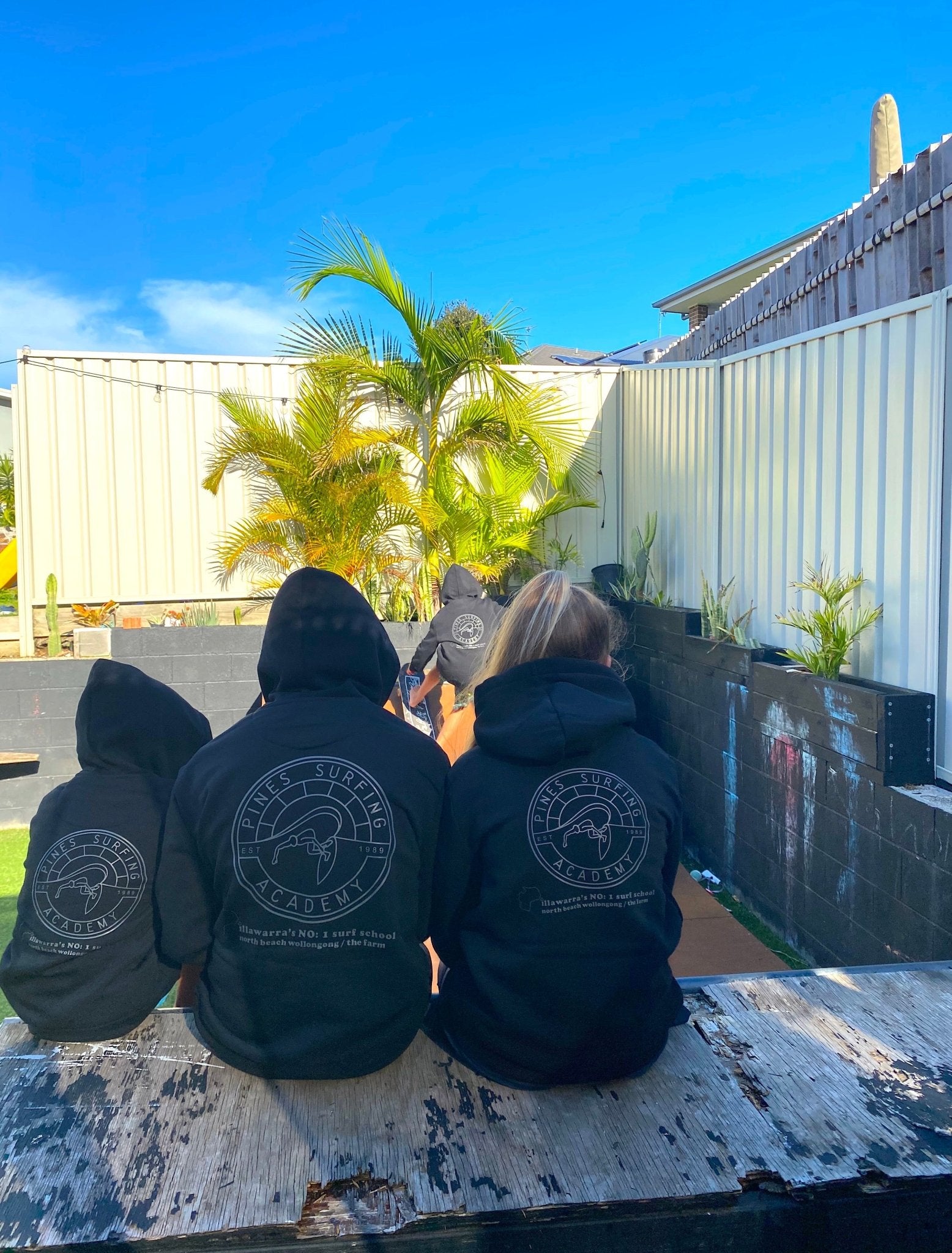 PINES MIDNIGHT HOODIES - Pines Surfing Academy