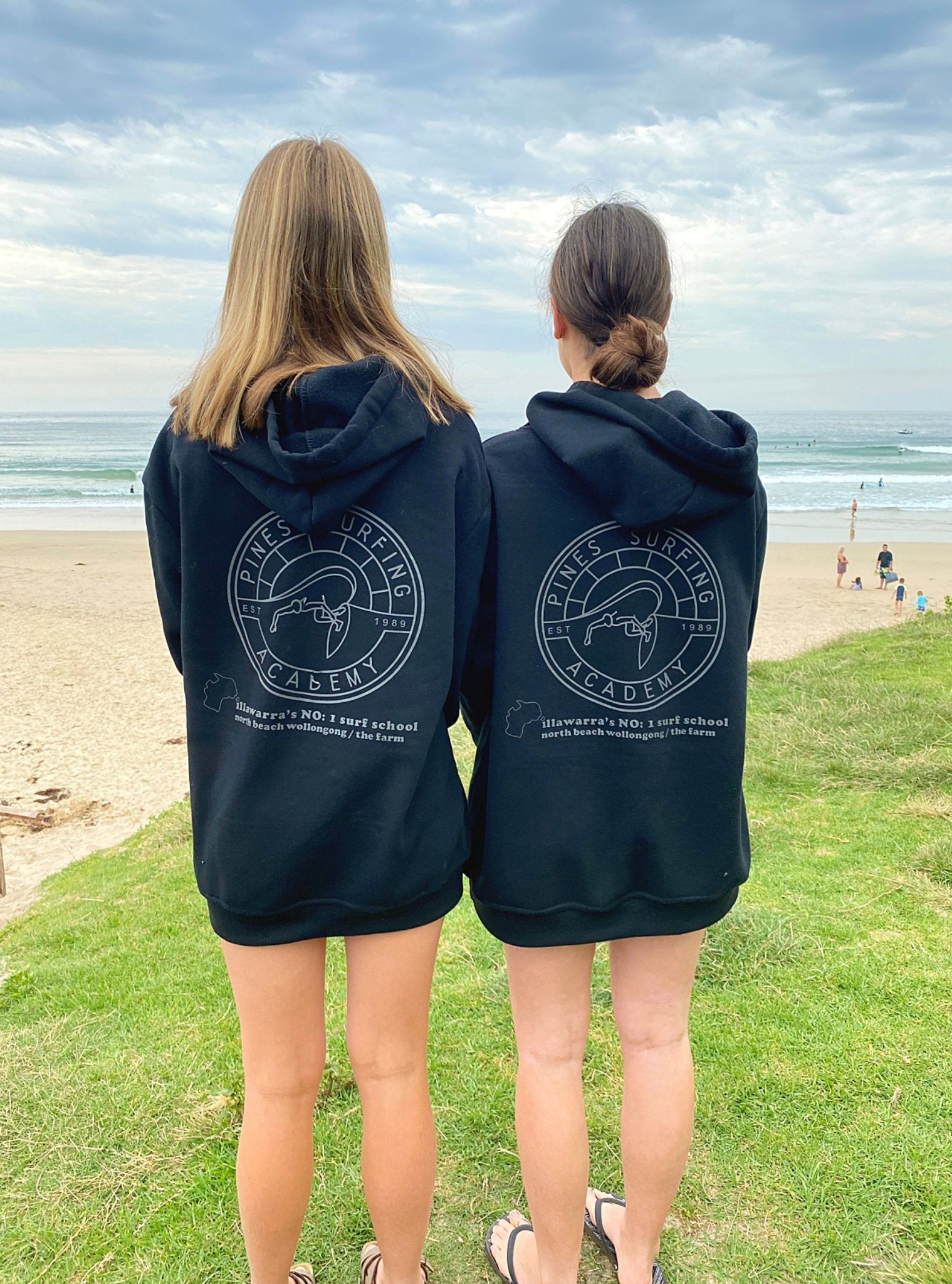 PINES MIDNIGHT HOODIES - Pines Surfing Academy