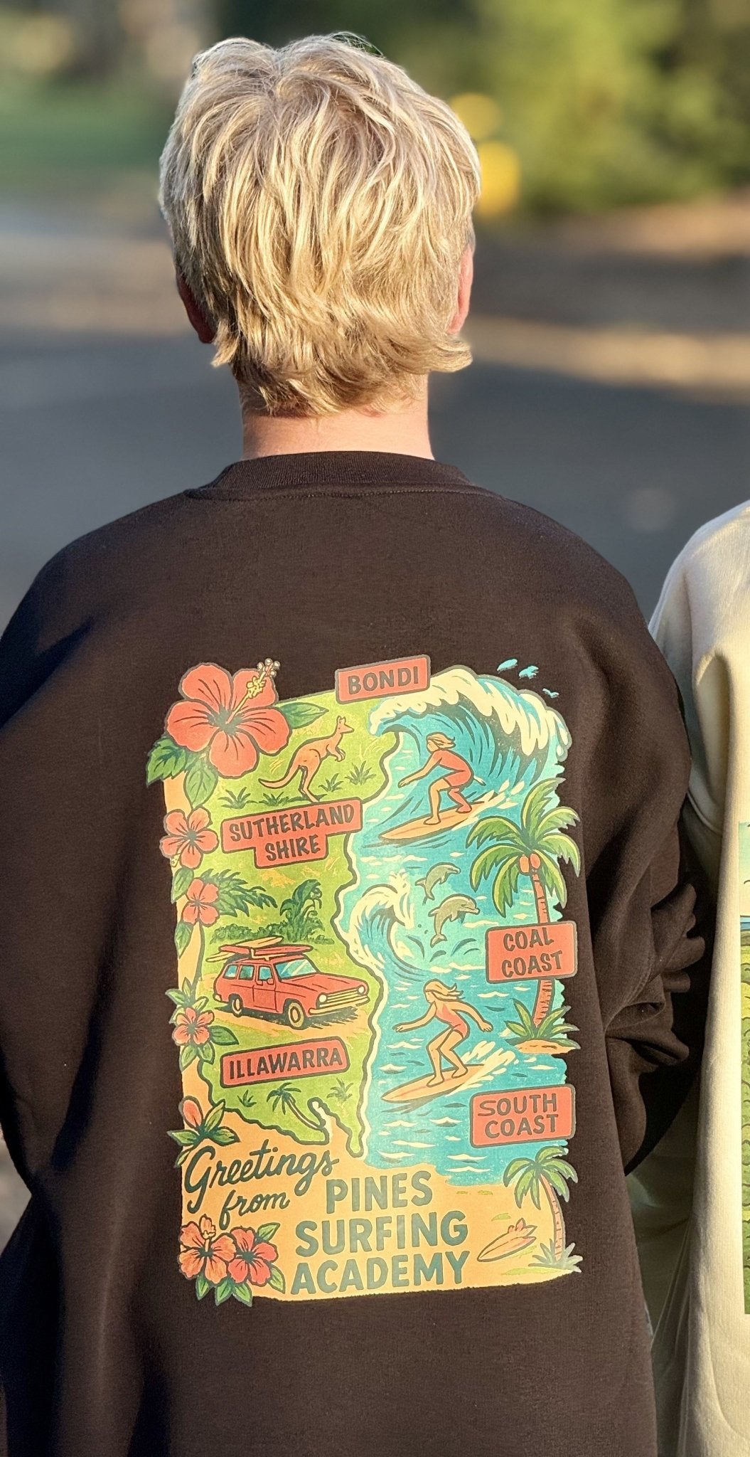Pines Road Trippin Sweater - General - Pines Surfing Academy