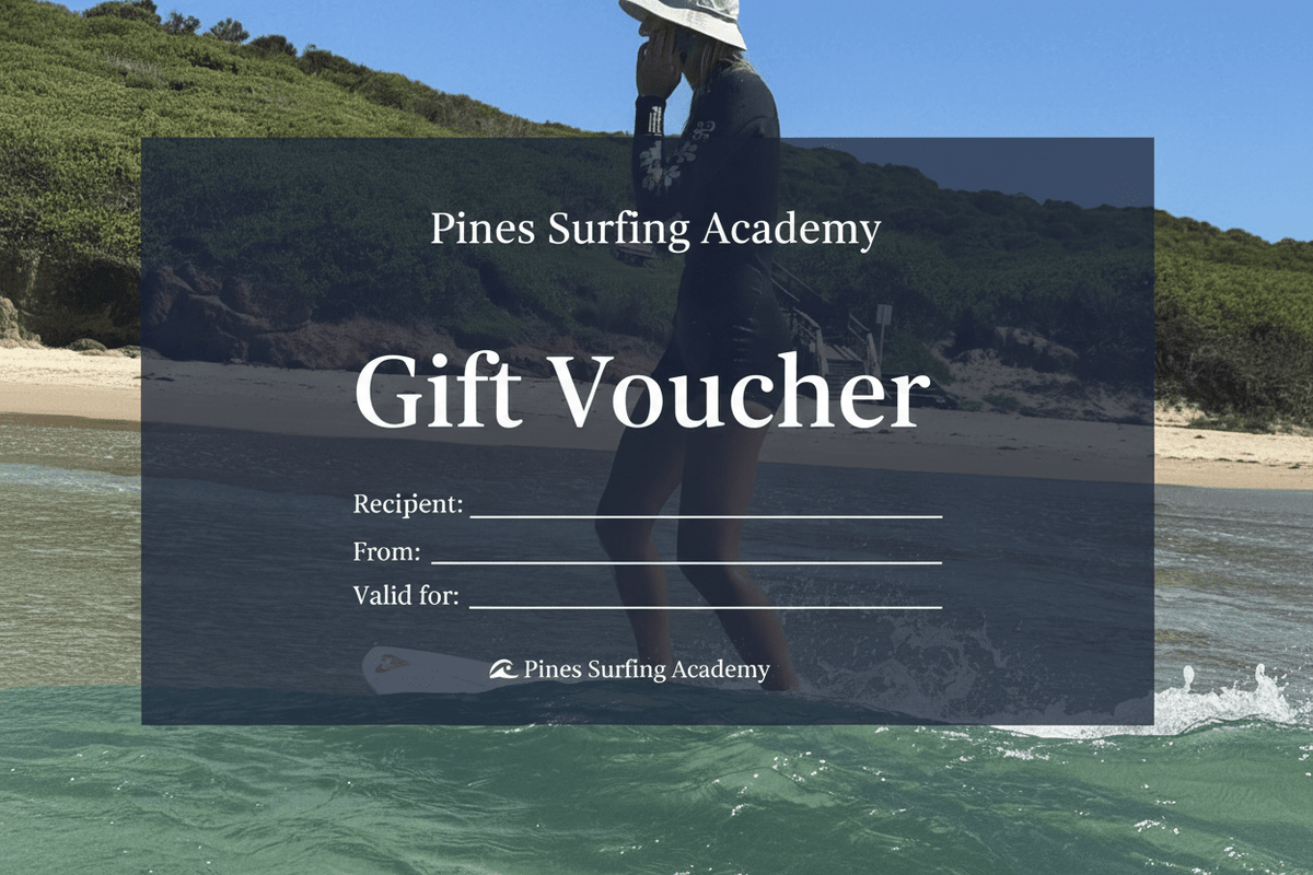 Pines Surfing Academy Gift Voucher - Gift Voucher - Pines Surfing Academy