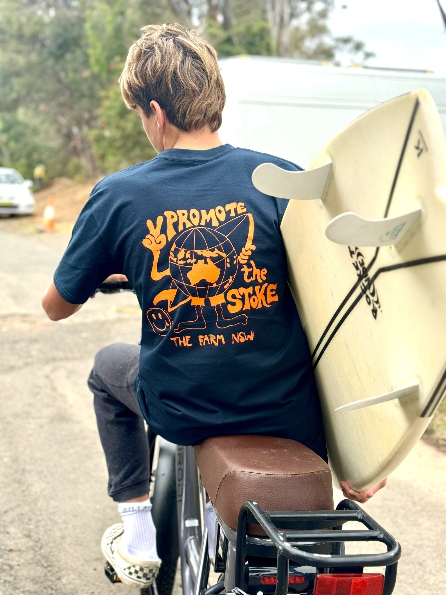 PROMOTE the STOKE T-Shirt - General - Pines Surfing Academy