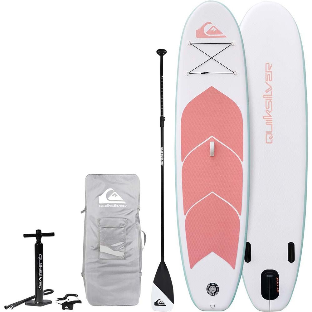 Quiksilver Inflatable Stand Up Paddle Board 10’4 - Aqua - Pines Surfing Academy