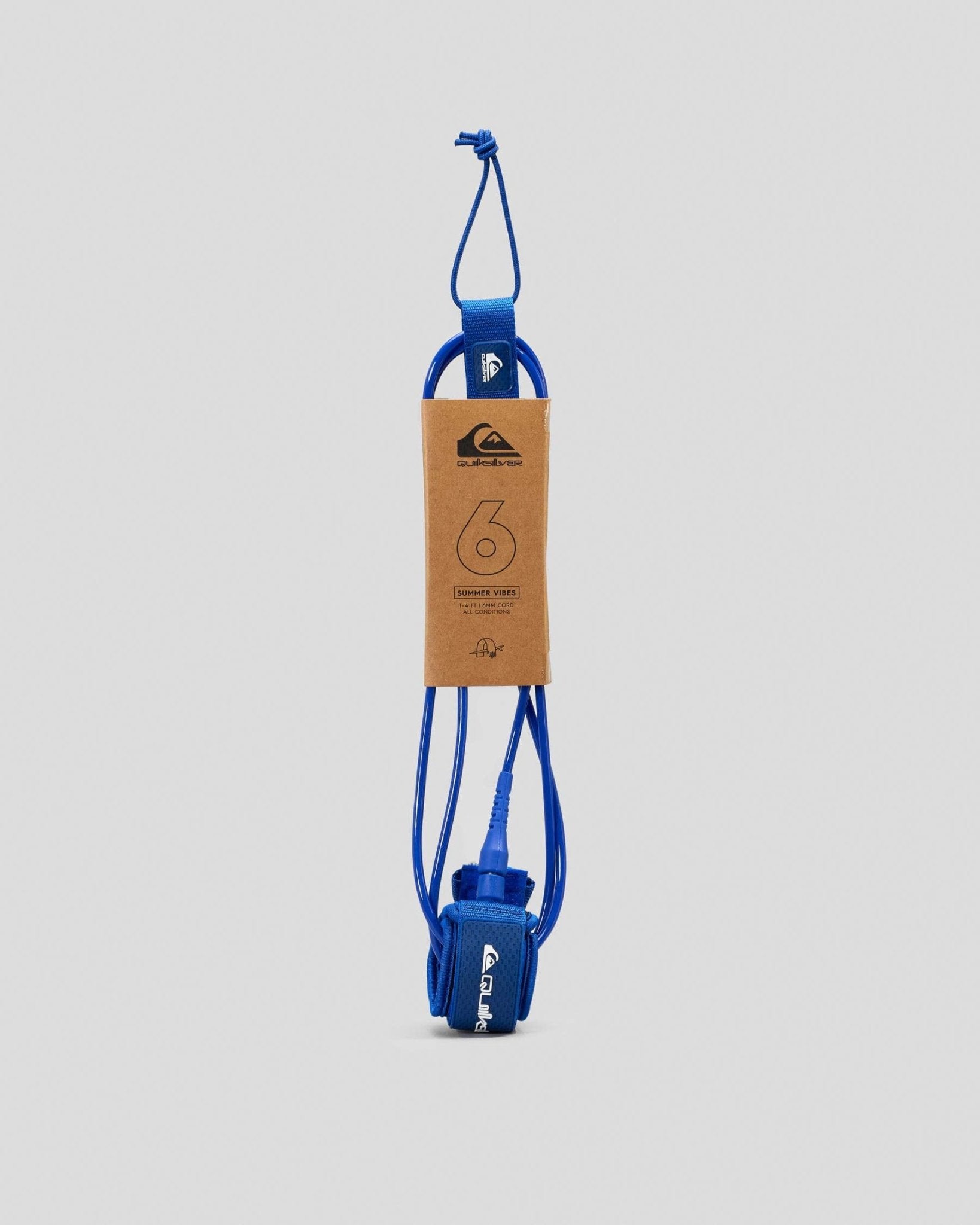 Quiksilver Summervibes Leash Blue - General - Pines Surfing Academy