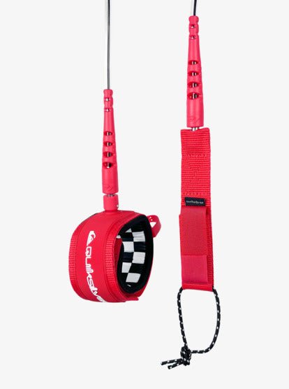 QUIKSILVER UNION 6FT SURFBOARD LEASH / LEGROPE - BLUE - General - Pines Surfing Academy