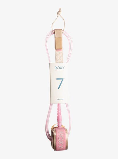 ROXY Lohifushi 7FT SURFBOARD LEASH - Pink - Pines Surfing Academy