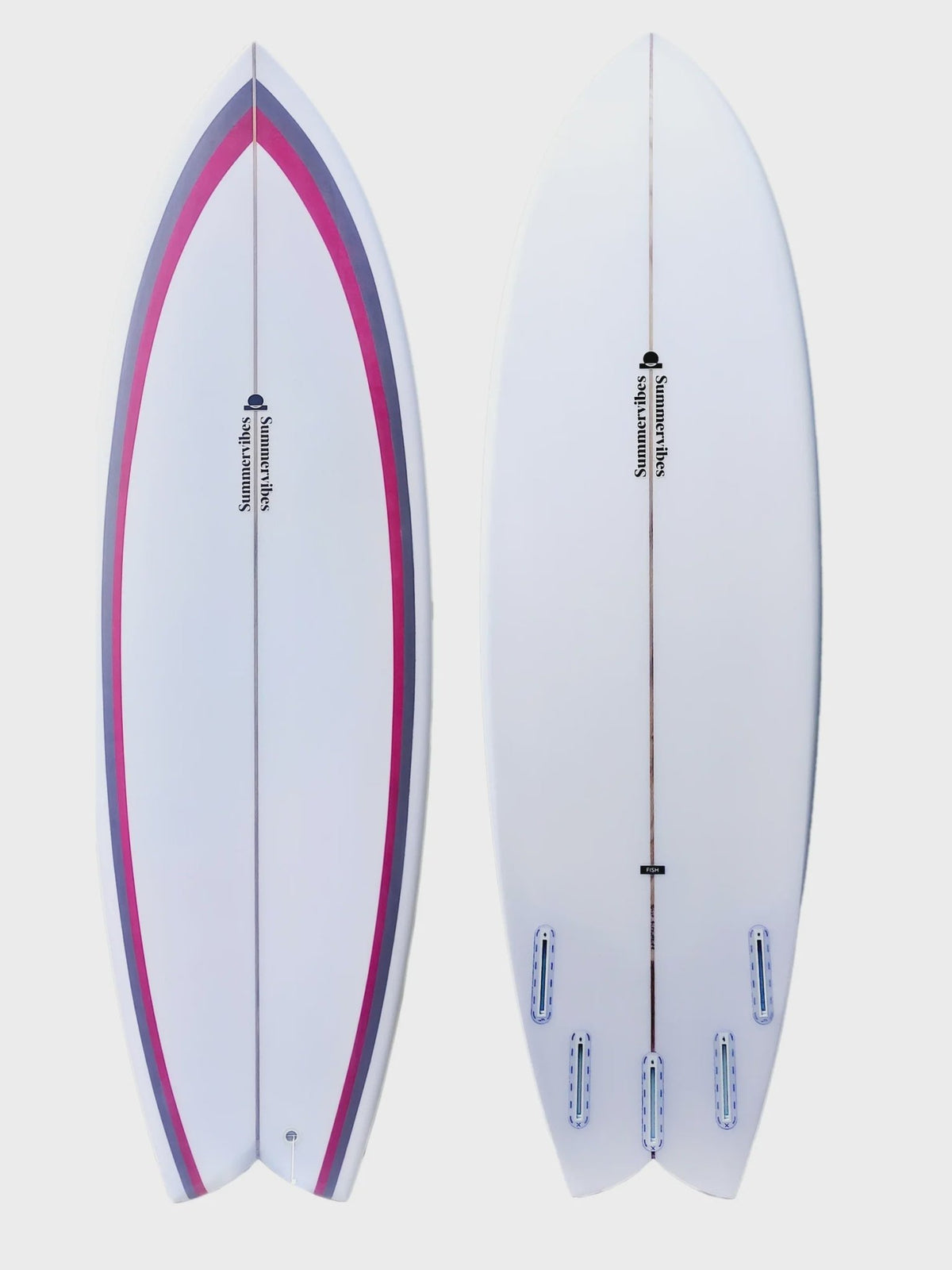 Summer Vibes Fish Surfboard - Pines Surfing Academy