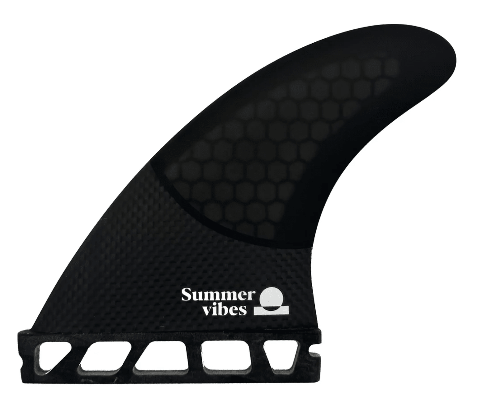 Summer vibes Power Fibreglass Honeycomb/Carbon Fins – Medium – Future Compatible - Pines Surfing Academy