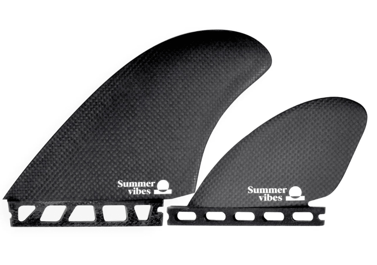 Summer vibes Quad Keel 4-Fin Set Future Compatible – FG Carbon - Pines Surfing Academy