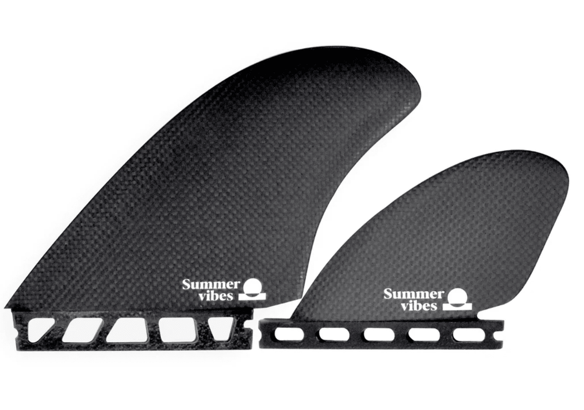 Summer vibes Quad Keel 4-Fin Set Future Compatible – FG Carbon - Pines Surfing Academy