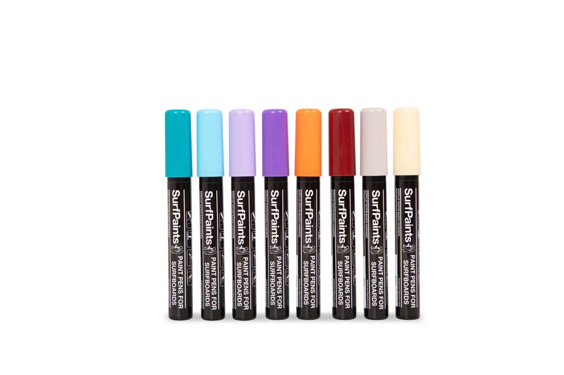 Surf Paint - Pastel Acrylic Paint Pens - Size 4mm Bullet Nibs - Pines Surfing Academy