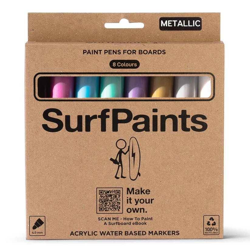 Surf Paint - Pastel Acrylic Paint Pens - Size 4mm Bullet Nibs - Pines Surfing Academy