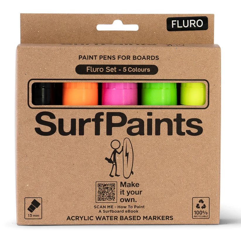 Surf Paint - Pastel Acrylic Paint Pens - Size 4mm Bullet Nibs - Pines Surfing Academy