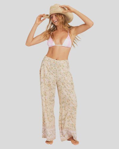 Womens Garland Wide Leg Pants - Pines Surfing Academy