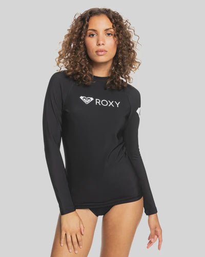 Womens Heater Long Sleeve Rash Vest - Pines Surfing Academy